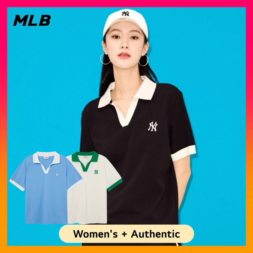 MLB Open Collar Comfortable Fit Women's T Shirt