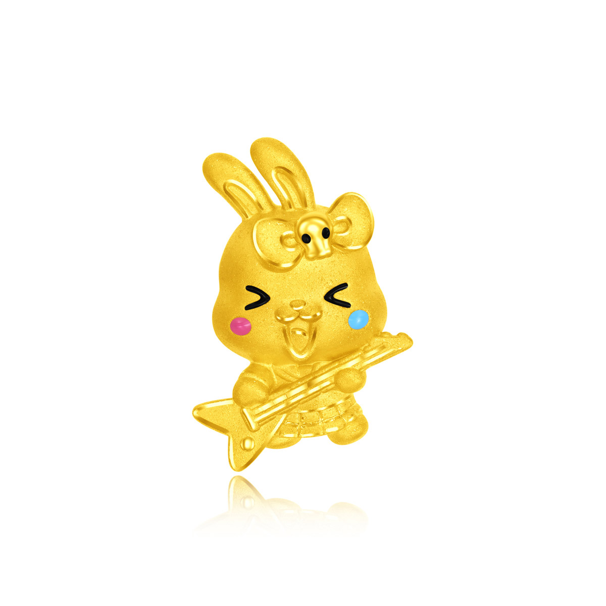 CHOW TAI FOOK 999 Pure Gold Charm - Zodiac Rabbit: R31627