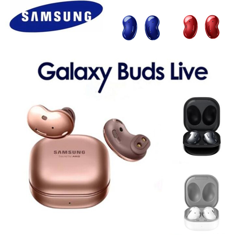 【 Ready stock】FZ NEW Bluetooth Earphones Original Samsung Galaxy Buds Live SM-R180 Wireless ANC Speaker Active noise reduction