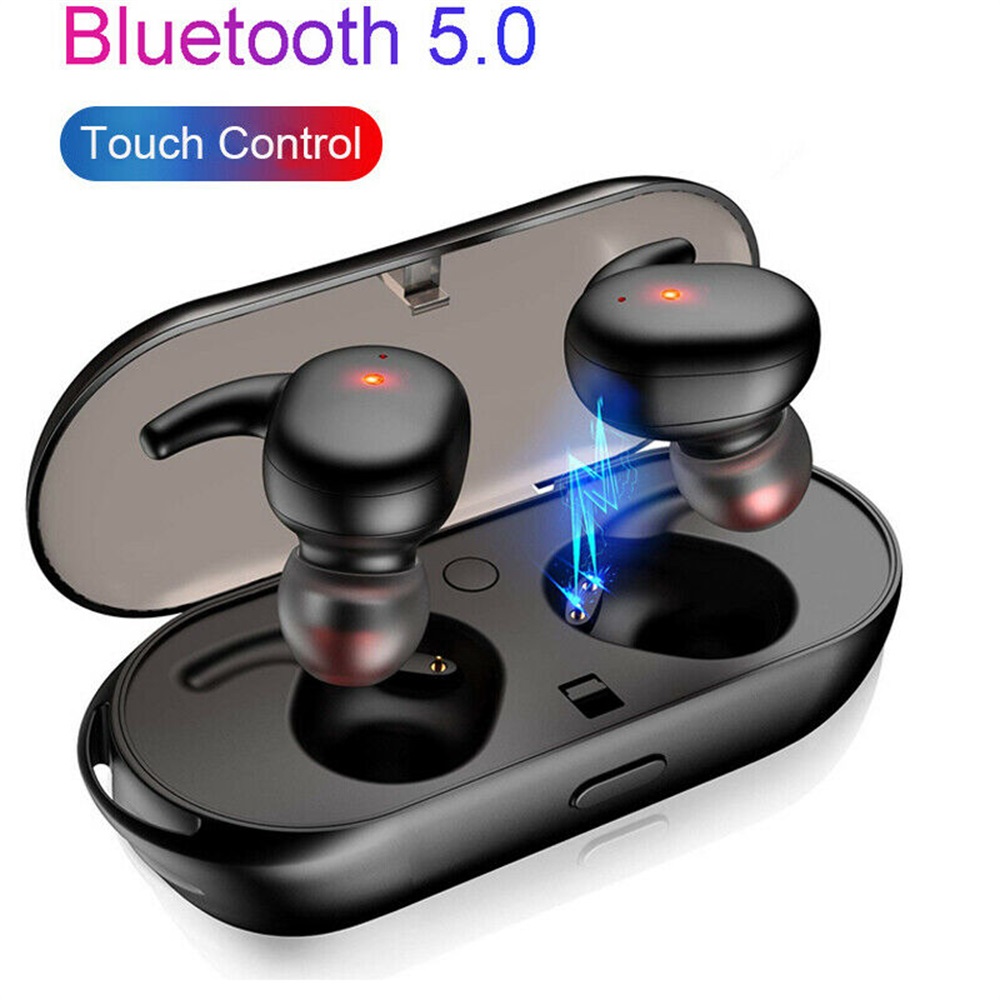 blinngo TWS HIFI Sports Waterproof Bluetooth Headphones 5.0 with mic Microphone Wireless Headset Universal For Android Apple Smart Phones
