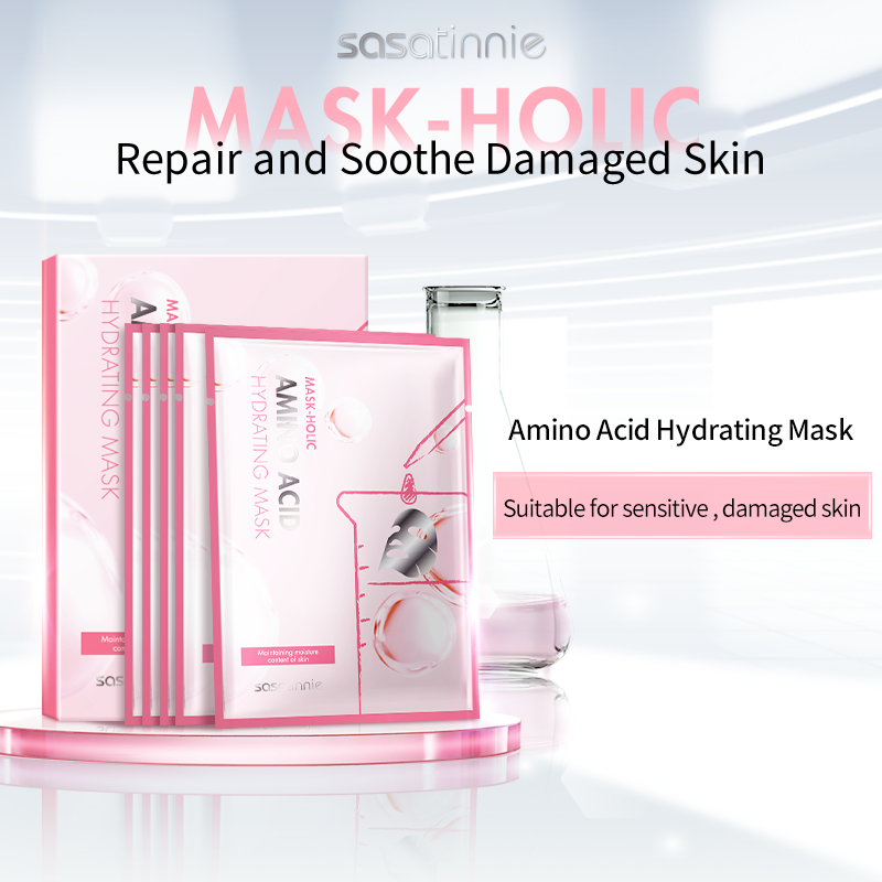 Sasatinnie Amino Acid Hydrating Facial Mask 5pcs