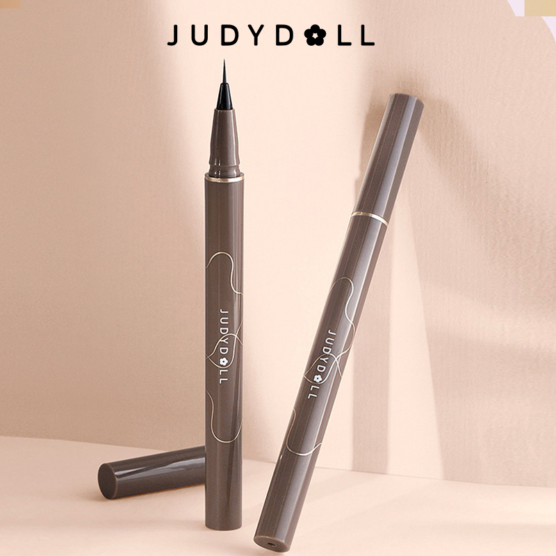 NewJudydoll Eyeliner Waterproof Liquid Eye Liner Pencil Long Lasting Slim Liquid Eyeliner 0.4g