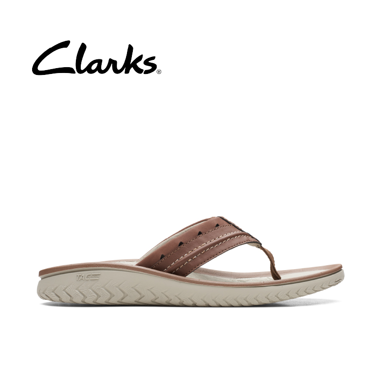 Clarks Wesley Post Tan Mens Sports