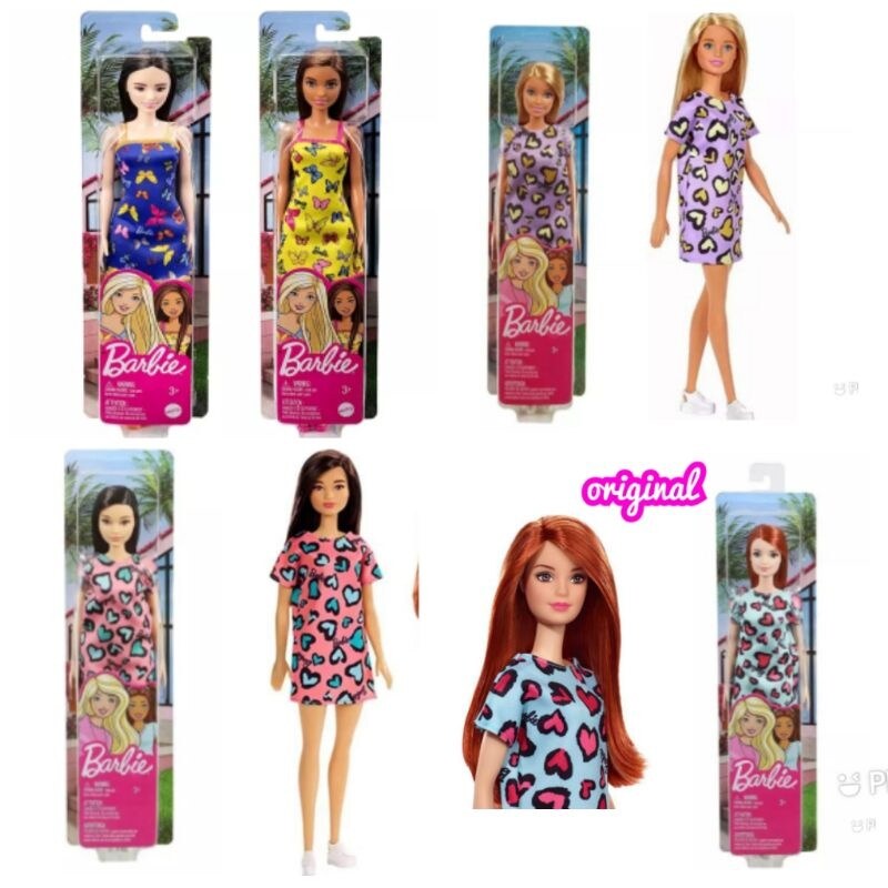 【MSSugar toy】 Super sale !!! Authentic basic barbie doll Mattel brand